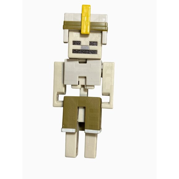 Minecraft Dungeons Skeleton With Shield and Mini Blaze Netherrack  Custom Lot - Picture 5 of 9